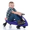 Toy Time Wiggle Car Ride On Toy with No Batteries, Gears or Pedals, Boys/Girls, 3years and Up (Purple) 683476CHI - alternate 2